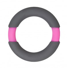 Kroužek na penis NEON STIMU 37 grey pink