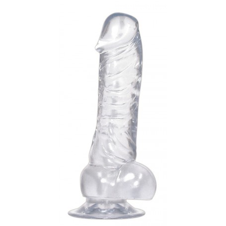 Dildo CRYSTAL CLEAR Dong Suction Base | You2Toys