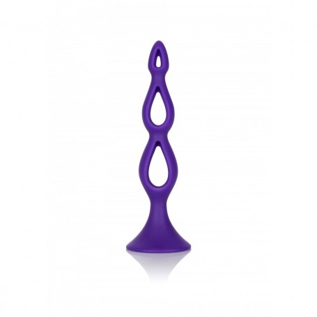 Kolík anální Calexotics Silicone TRIPLE PROBE purple
