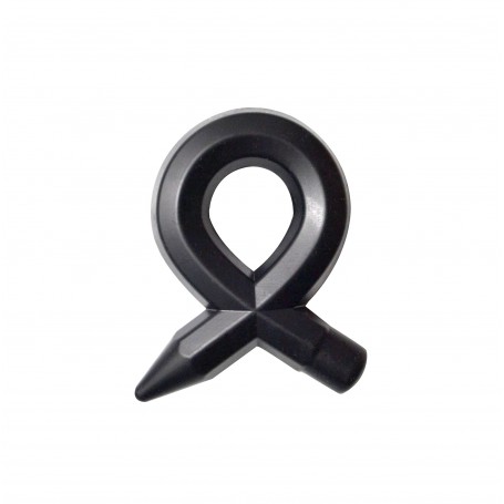 Erekční kroužek DreamToys LIT-UP BOW-RING LIQUID SILICONE černý | Dream Toys