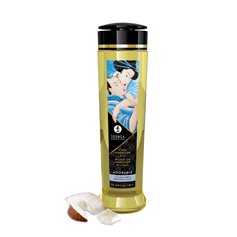 Masážní olej SHUNGA Erotic Massage Oil ADORABLE COCONUT THRILLS 240 ml