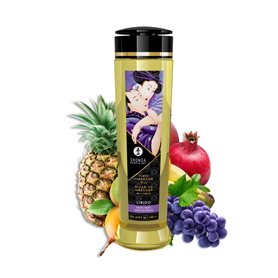 Masážní olej SHUNGA Erotic Massage Oil LIBIDO EXOTIC FRUITS 240 ml