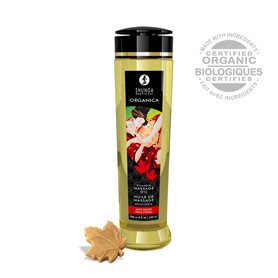 Masážní olej SHUNGA Kissable Massage Oil MAPLE DELIGHT 240 ml