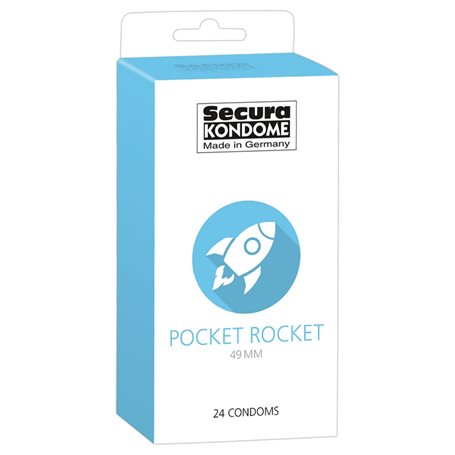 Kondomy Secura POCKET ROCKET 24 ks