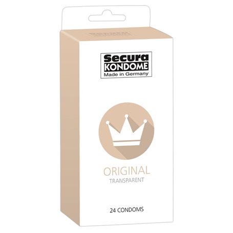 Kondomy Secura ORIGINAL TRANSPARENT 24 ks