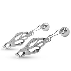 Skřipce na bradavky EasyToys Japanese Clover Clamps With Weights