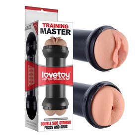 Masturbátor Lovetoy DOUBLE SIDE STROKER PUSSY AND ANUS