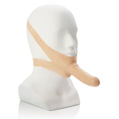 Nasazovací penis ACCOMMODATOR Latex ivory