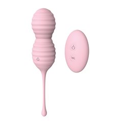 Vibrační vajíčko Dream Toys PLEASURE BALLS&EGGS BEEHIVE pink