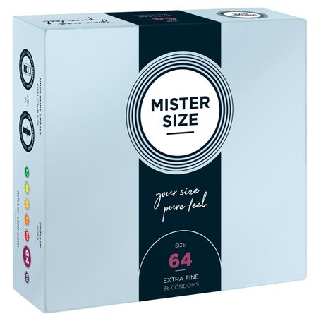 Kondomy MISTER SIZE 64 mm - 36 ks | MISTER SIZE