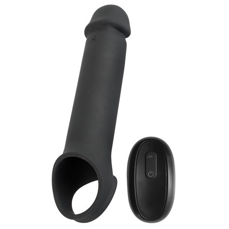 Návlek na penis REBEL Remote Controlled Penis Extension