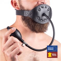 Roubík The RED Leather Gag with Pump